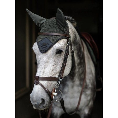 Orejeras Equestrian Stockholm Modern Avenue Green | Cabezadas