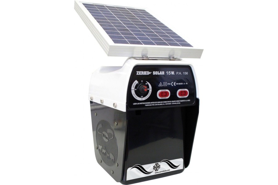 Pastor Zerko Solar Amb Placa 15 W | Tancats