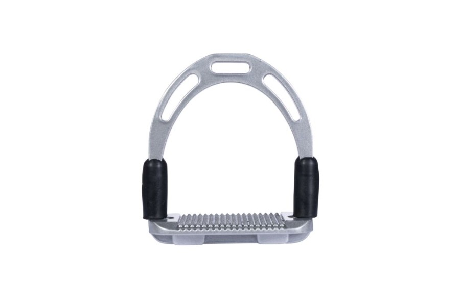 Estribos Ingleses Aluminio HKM Ultra Safety 12 Plata |