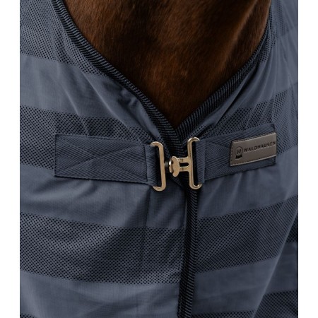 Manta Cavall Estiu Antimosques Economic Cross Blau Nit | Mantes