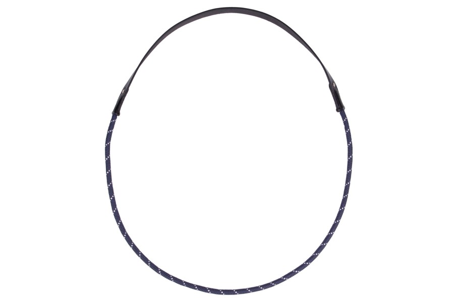 Collar Cavall Cuir/Corda QHP Blau Marí | Cavall