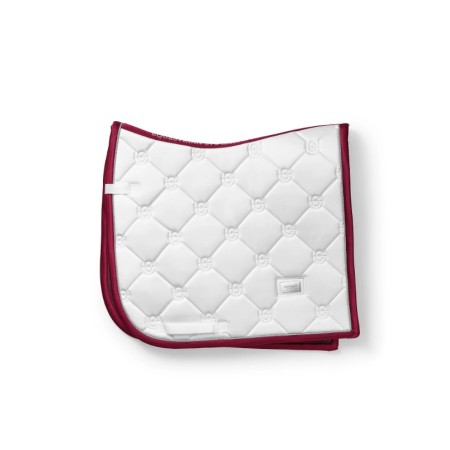 Suador Doma Equestrian Stockholm Modern Blanc/Burdeos | Complements selles