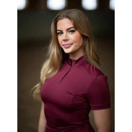 Camiseta Mujer Manga Corta Equestrian Stockholm UV Protecor