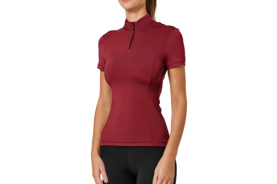 Camiseta Mujer Manga Corta Equestrian Stockholm UV Protecor