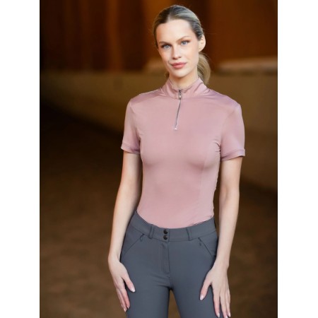 Camiseta Mujer Manga Corta Equestrian Stockholm UV Protecor