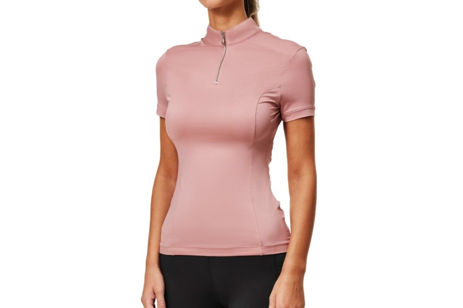 Camiseta Mujer Manga Corta Equestrian Stockholm UV Protecor