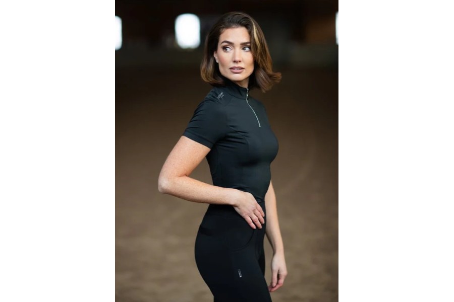 Camiseta Mujer Manga Corta Equestrian Stockholm UV Protecor