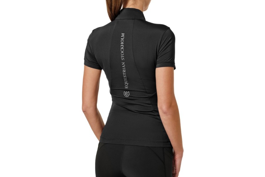 Camiseta Mujer Manga Corta Equestrian Stockholm UV Protecor
