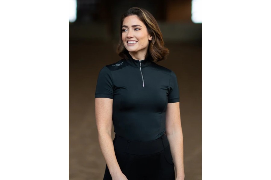 Camiseta Mujer Manga Corta Equestrian Stockholm UV Protecor