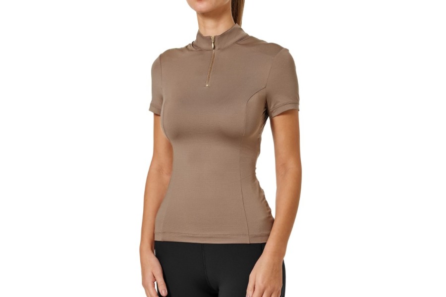 Camiseta Mujer Manga Corta Equestrian Stockholm UV Protecor