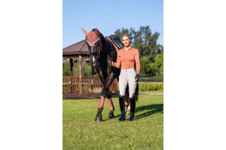 Protectores Equestrian Stockholm Classic Mesh Coral |