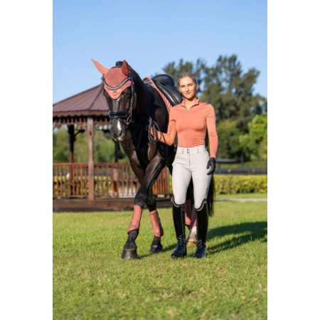 Protectores Equestrian Stockholm Classic Mesh Coral |