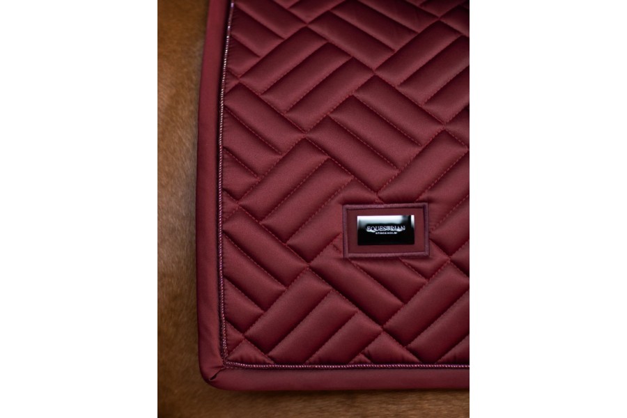 Sudadero Doma Equestrian Stockholm Modern Burdeos |