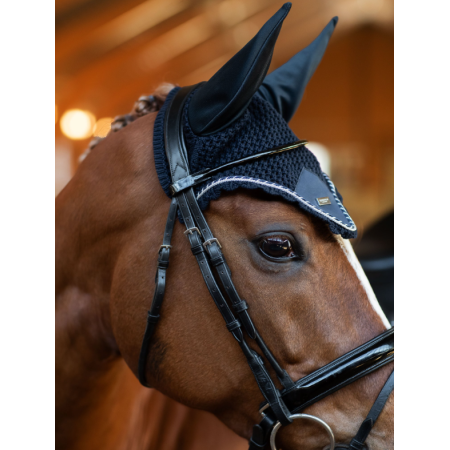 Orejeras Equestrian Stockholm Midnight Blue | Cabezadas