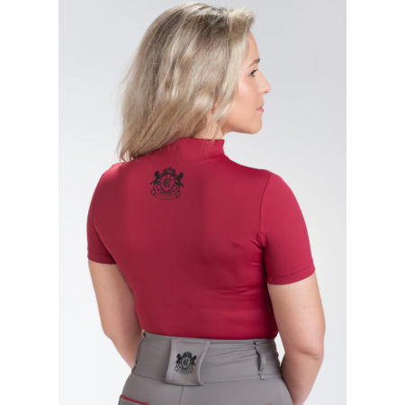 Base Layer Haute SS2025 Manga Corta Burgundy | Jinete