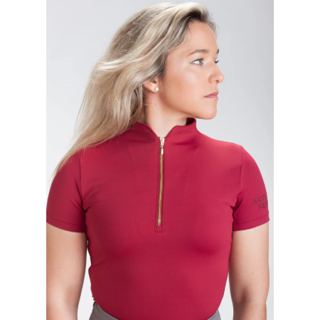 Base Layer Haute SS2025 Màniga Corta Burgundy | Genet
