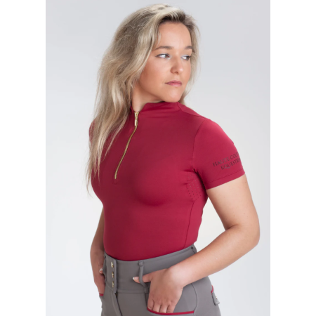 Base Layer Haute SS2025 Màniga Corta Burgundy | Genet
