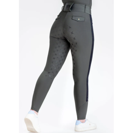 Mallas Breegging Haute SS2025 Militar Jacquard | Pantalones