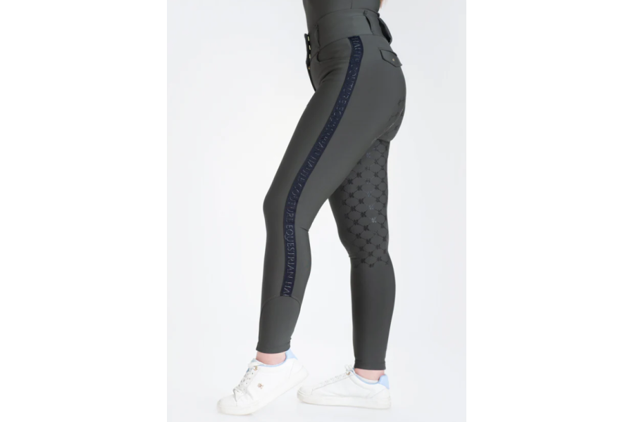 Mallas Breegging Haute SS2025 Militar Jacquard | Pantalones