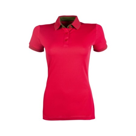 Polo Dona Màniga Curta HKM Classico Cranberry | Genet