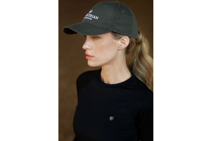 Gorra Equestrian Stockholm Avenue Green | Complements