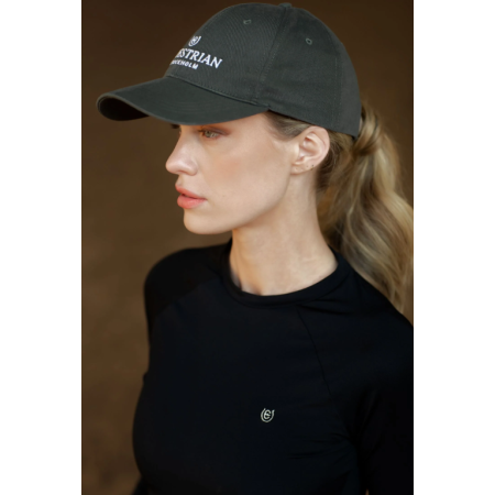 Gorra Equestrian Stockholm Avenue Green | Complements
