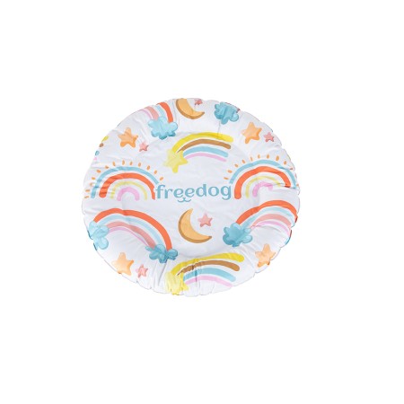 Llit Donut Refrescant Freedog Arcoiris | Viatge per a gos