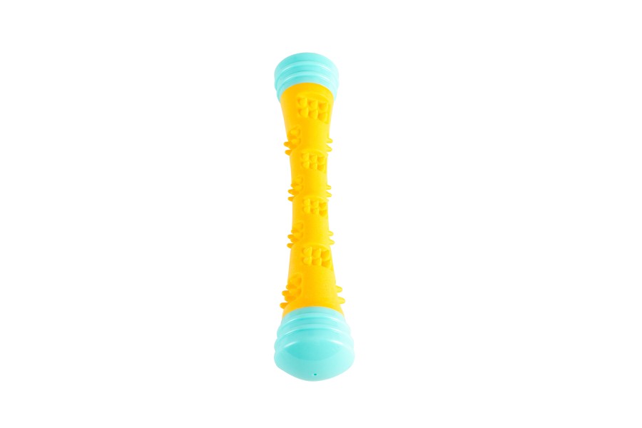 Joguina per a gos Freedog Splash Stick 23x4,6 cm. Groc | Accessoris per a