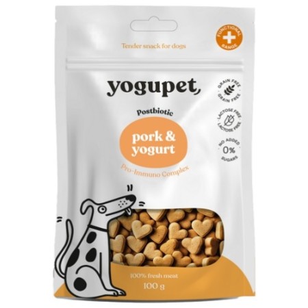 Yogupet Snack Gos Semi-Humit Porc/Iogurt 100 g | Alimentació per a gossos