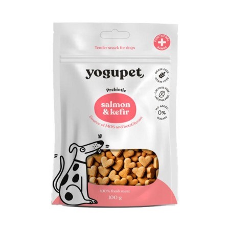 Yogupet Snack Perro Semi-Húmedo Salmón/Kéfir 100 g | Alimentación para