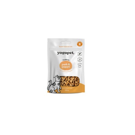 Yogupet Snack Gato Semi-Húmedo Cerdo/Yogurt 50 g | Alimentación para gatos