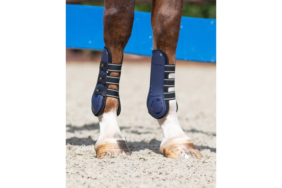 Protectores Tendón QHP Champion Azul Marino | Protecciones para caballos