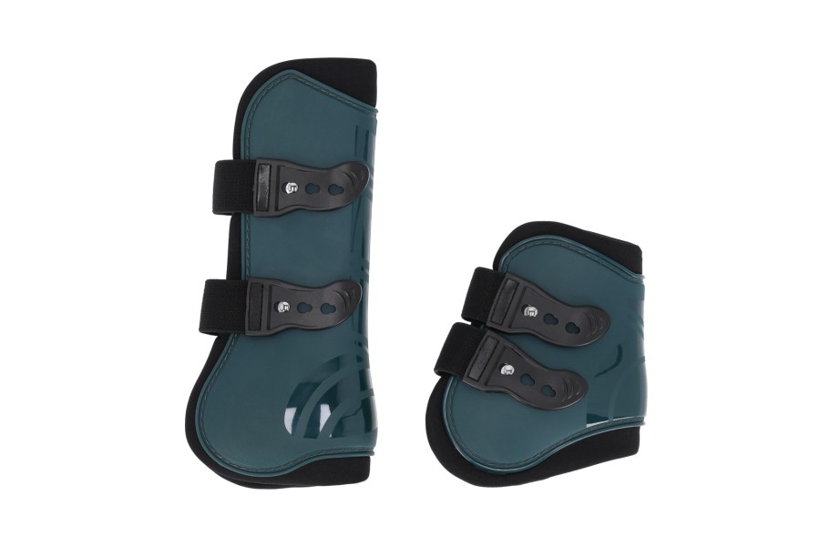 Protectors QHP Verd Fosc (4) | Proteccions per a cavalls