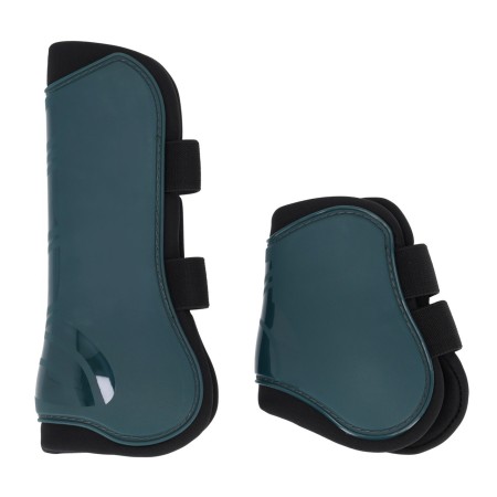 Protectores QHP Verde Oscuro (4) | Protecciones para caballos