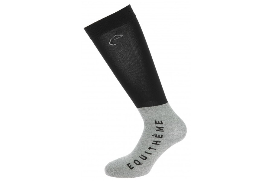 Calcetines EQ-TH Compet Negro 2 Pares | Complementos para jinetes