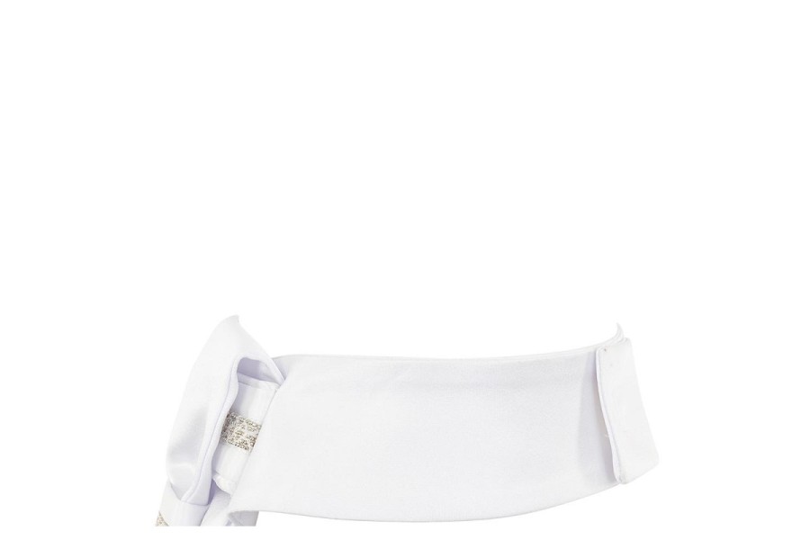 Plastrón BR York Blanco | Competición para jinetes