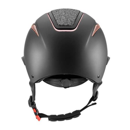 Casco Tattini Ariete Oro Rosa Negro | Seguridad para jinetes