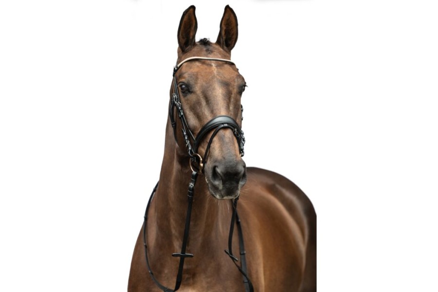 Morralla Muntar HKM Kopenhagen Negra | Cabeçades o morralles per a cavalls