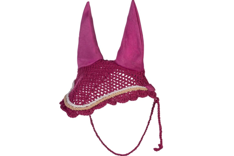 Orelleres HKM Kopenhagen Magenta | Cabeçades o morralles per a cavalls