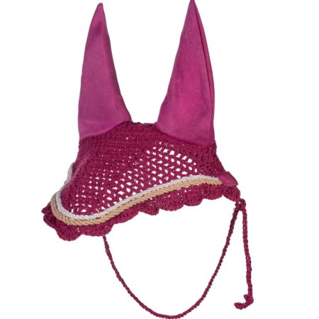 Orejeras HKM Kopenhagen Magenta | Cabezadas para caballos