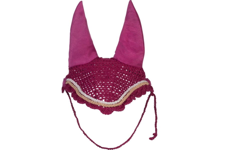 Orejeras HKM Kopenhagen Magenta | Cabezadas para caballos