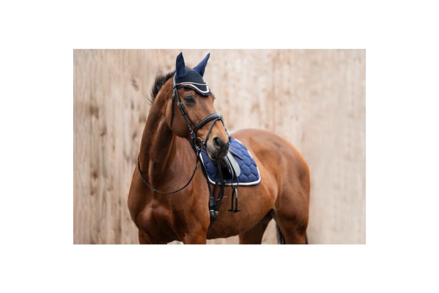 Orejeras HKM Kopenhagen Azul | Cabezadas para caballos
