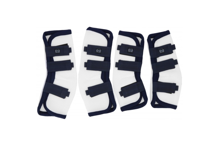 Protectores Antimoscas Riding World Blanco | Mantas para caballos