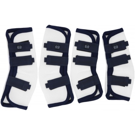 Protectores Antimoscas Riding World Blanco | Mantas para caballos