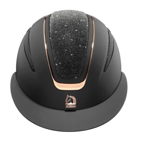 Casco Tattini Nettuno Negro | Seguridad para jinetes