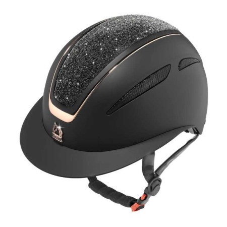 Casco Tattini Nettuno Negro | Seguridad para jinetes