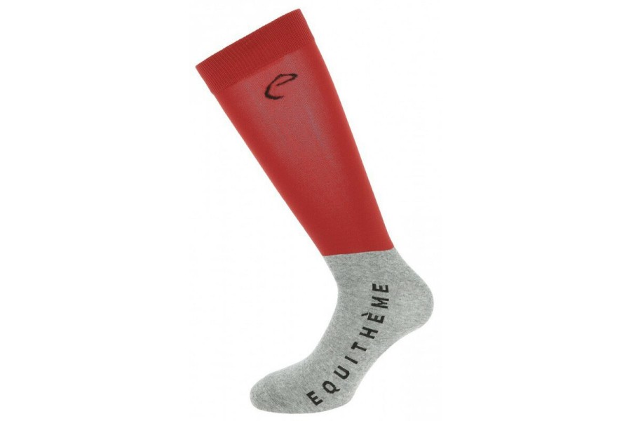 Calcetines EQ-TH Compet Rojo 2 Pares | Complementos para jinetes