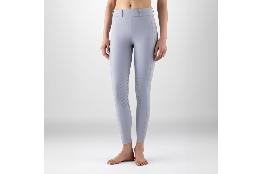 Malles Dona Equiline Ceberkh Knee Grip Lila Gris | Pantalons per a genets