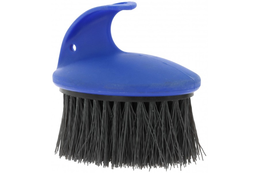 Cepillo Caballo Masaje Suave Azul | Salud e higiene para caballos