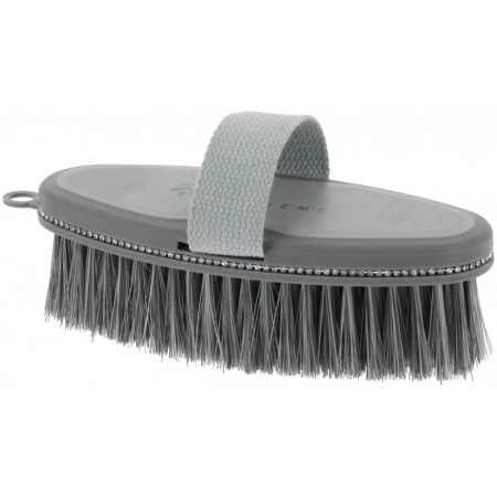 Raspall Cavall Eq-Th Je T'aime Strass Gris | Salut i higiene per a cavalls